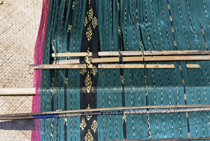 Weave Prints: Traditional ikat weaving