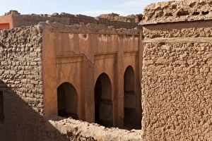 Mud Brick Prints: Traditional mud brick buildings