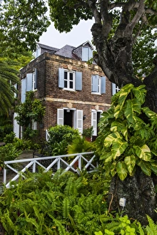 Traditional Nelsons Dockyard in the English Harbour, Antigua, Antigua and Barbuda, West Indies, Caribbean, Central America