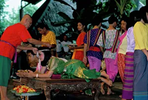 Thai Culture Prints: Traditional Thai marriage