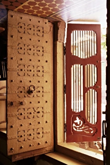 Restored Prints: Traditional wood doors