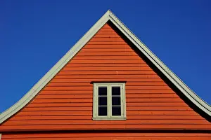 Traditional wooden Hanseatic merchants buildings of the Bryggen, UNESCO World Heritage Site