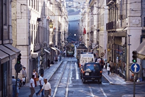 Congestion Prints: Traffic in the Baixa area