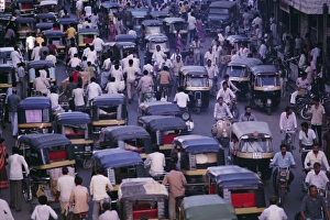 Crowd Prints: Traffic congestion