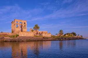 Agilkia Island Prints: Trajan's Kiosk at the Philae Temple