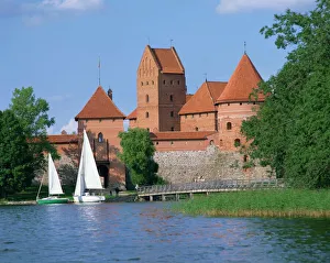 Trakai Castle in Lithuania