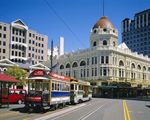 Trolley Prints: Tram in Cathedral Square
