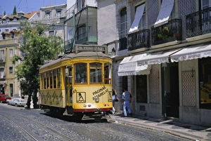 Cosmopolitan Prints: Tram, Lisbon