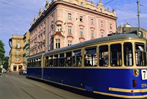 Cosmopolitan Prints: Tram in the old town