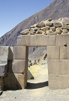 Incan Prints: Trapezoidal door