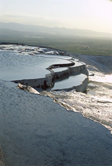 Pamukkale Prints: Travertine terraces