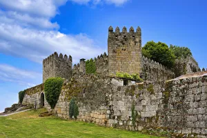 Centro Prints: Treasons Gate and ramparts, Trancoso Castle, Serra da Estrela, Centro, Portugal, Europe