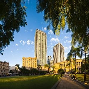 Treasury Casino Building in Brisbane city centre, Brisbane, Queensland, Australia, Pacific