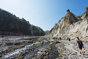 Luzon Prints: Trekking, Pinatubo volcano, Luzon, Philippines, Southeast Asia, Asia
