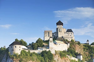 Protection Prints: Trencin Castle, Trencin, Trencin Region, Slovakia, Europe