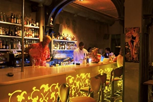 Trendy bar