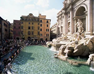 Lazio Prints: Trevi Fountain
