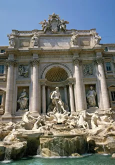Images Dated 4th August 2008: Trevi Fountain