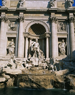 Baroque Style Prints: Trevi Fountain (Fontana di Trevi)