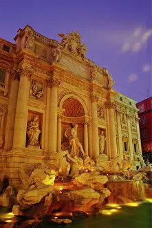 18th Century Gallery: Trevi Fountain, Rome, Italy