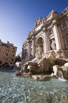 Images Dated 26th October 2009: Trevi Fountain, Rome, Lazio, Italy, Europe