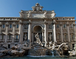 Trevi fountain, Rome, Lazio, Italy, Europe