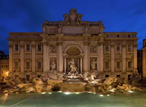 Human Likeness Gallery: Trevi Fountain, Rome, Lazio, Italy, Europe