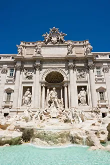 Support Prints: Trevi Fountain, UNESCO World Heritage Site, Rome, Lazio, Italy, Europe