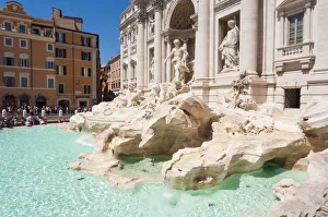 Trevi Fountain, UNESCO World Heritage Site, Rome, Lazio, Italy, Europe