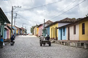 Cart Prints: Trinidad, Sancti Spiritus, Cuba, West Indies, Central America