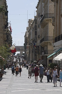 Triq Ir-Repubblika (Republic Street), Valletta, Malta, Europe