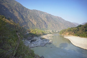 Gandaki Prints: Trisuli River, Gorkha District, Gandaki, Nepal