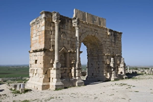 Volubilis Prints: Triumphal Arch ruin
