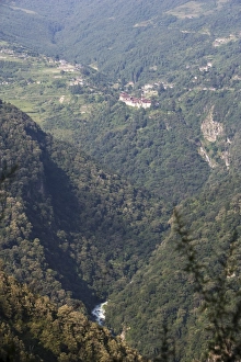 Trongsa Prints: Trongsa, Bhutan, Asia
