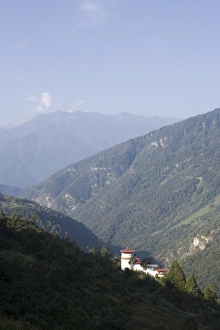 Trongsa Prints: Trongsa Dzong, Trongsa, Bhutan, Himalayas, Asia