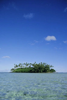 Primitive Prints: Tropical desert island, Rarotonga, Cook Islands, South Pacific, Pacific
