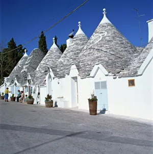 The Trulli houses of Alberobello