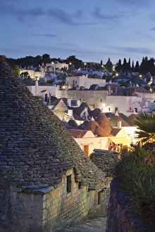 Trulli, traditional houses, Rione Monti area, Alberobello, UNESCO World Heritage Site