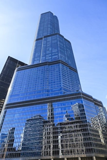 Trump Tower Prints: Trump Tower, Chicago, Illinois, United States of America, North America