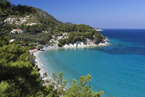 Samos Prints: Tsamadou Beach, near Kokkari, Samos, Aegean Islands, Greece