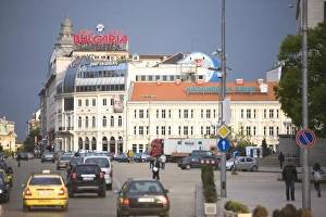 Images Dated 25th April 2008: Tsar Osvoboditel Street, Sofia, Bulgaria, Europe