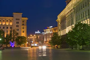 Images Dated 26th April 2008: Tsar Osvoboditel Street, Sofia, Bulgaria, Europe