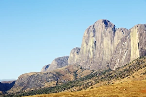 Ambalavao Prints: Tsaranoro Valley, Ambalavao, central area, Madagascar, Africa