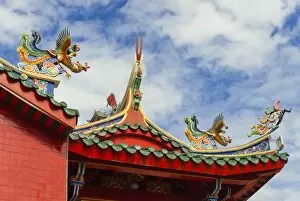 Tua Pek Kong Chinese Temple, Kuching, Sarawak, Malaysian Borneo, Malaysia, Southeast Asia, Asia