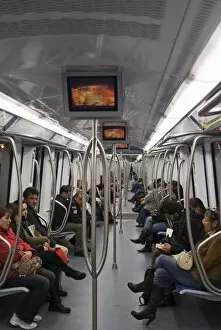 The Tube, The Subway, Rome, Lazio, Italy, Europe