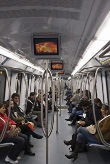 Images Dated 21st October 2007: The Tube, The Subway, Rome, Lazio, Italy, Europe
