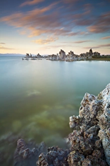 Tufas of calcium carbonate, Mono Lake Tufa State Reserve, California, United States of America
