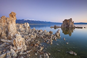 Tufas of calcium carbonate, Mono Lake Tufa State Reserve, California, United States of America
