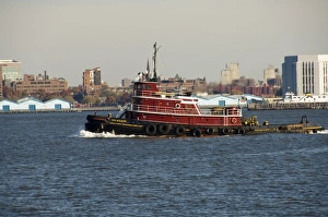 Tug on Hudson River