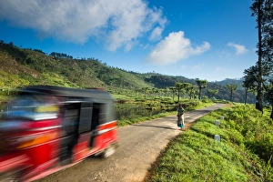 Taxi Prints: Tuk tuk, Haputale, Sri Lanka, Asia